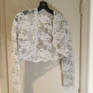 🍎Lace handmade Bolero jacket